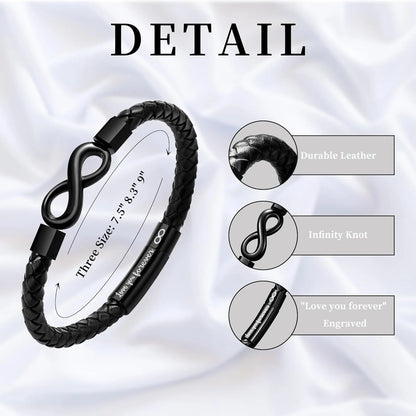 The Aloura "Son-In-Law" Infinity Bracelet 