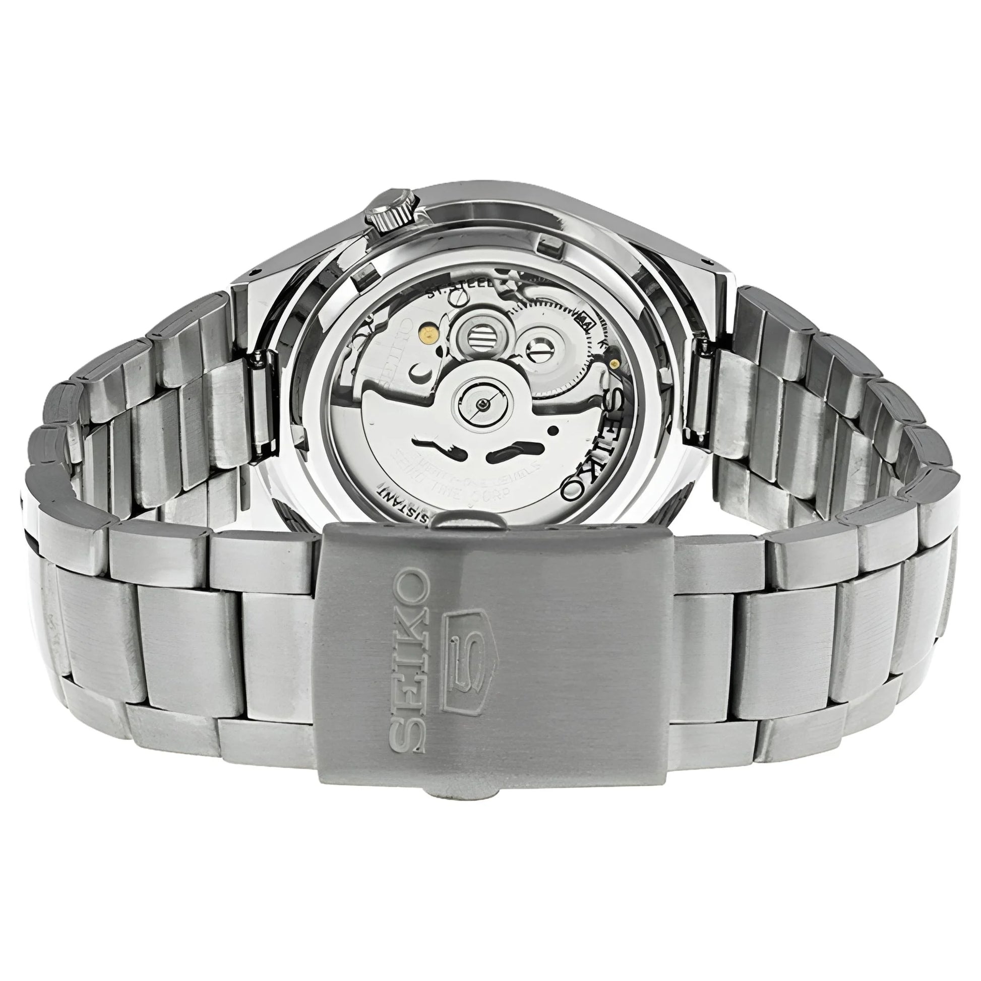 Men's Seiko 5 Automatic SNK615K Blue Stainless Steel Watch