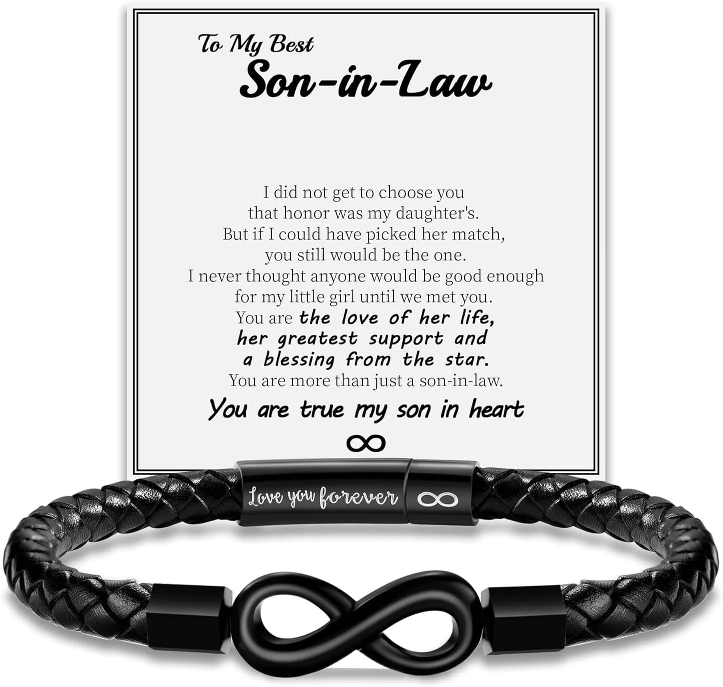 The Aloura "Son-In-Law" Infinity Bracelet 