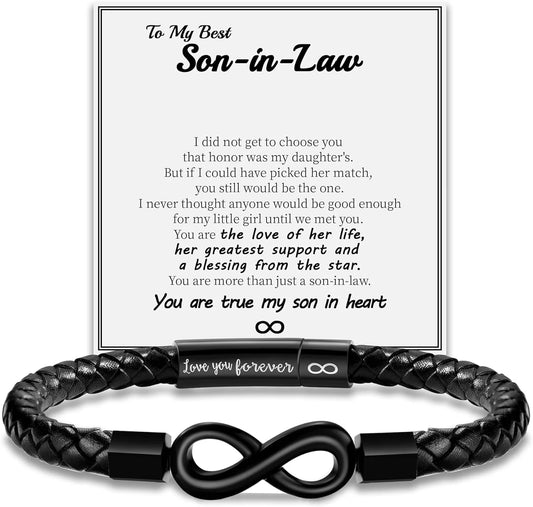 The Aloura "Son-In-Law" Infinity Bracelet 