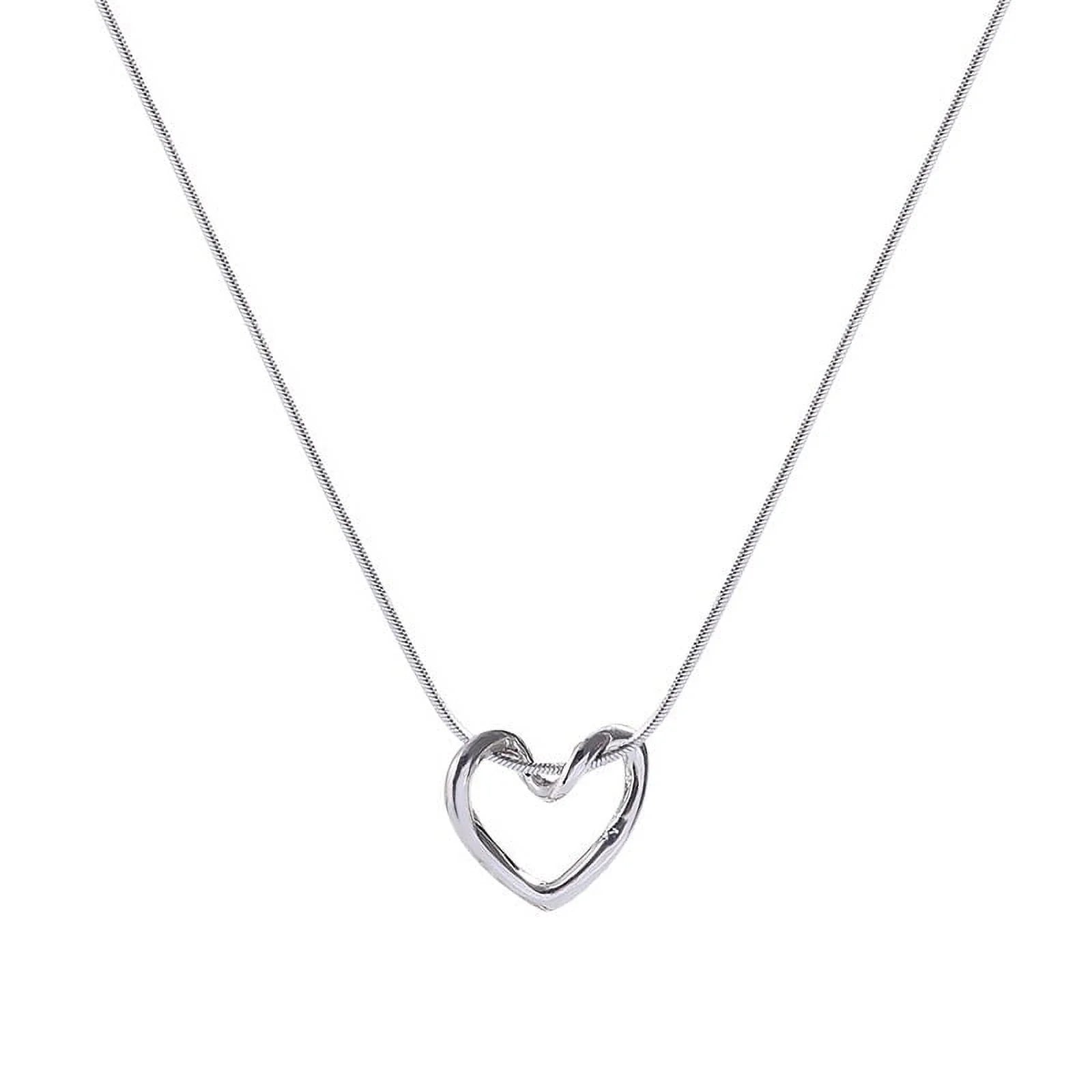 The Aloura Open Heart Necklace