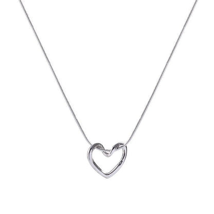 The Aloura Open Heart Necklace