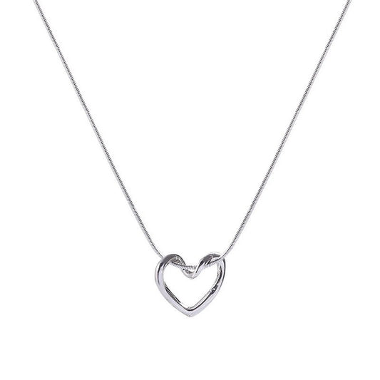 The Aloura Open Heart Necklace