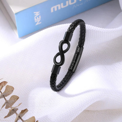 The Aloura "Son-In-Law" Infinity Bracelet 