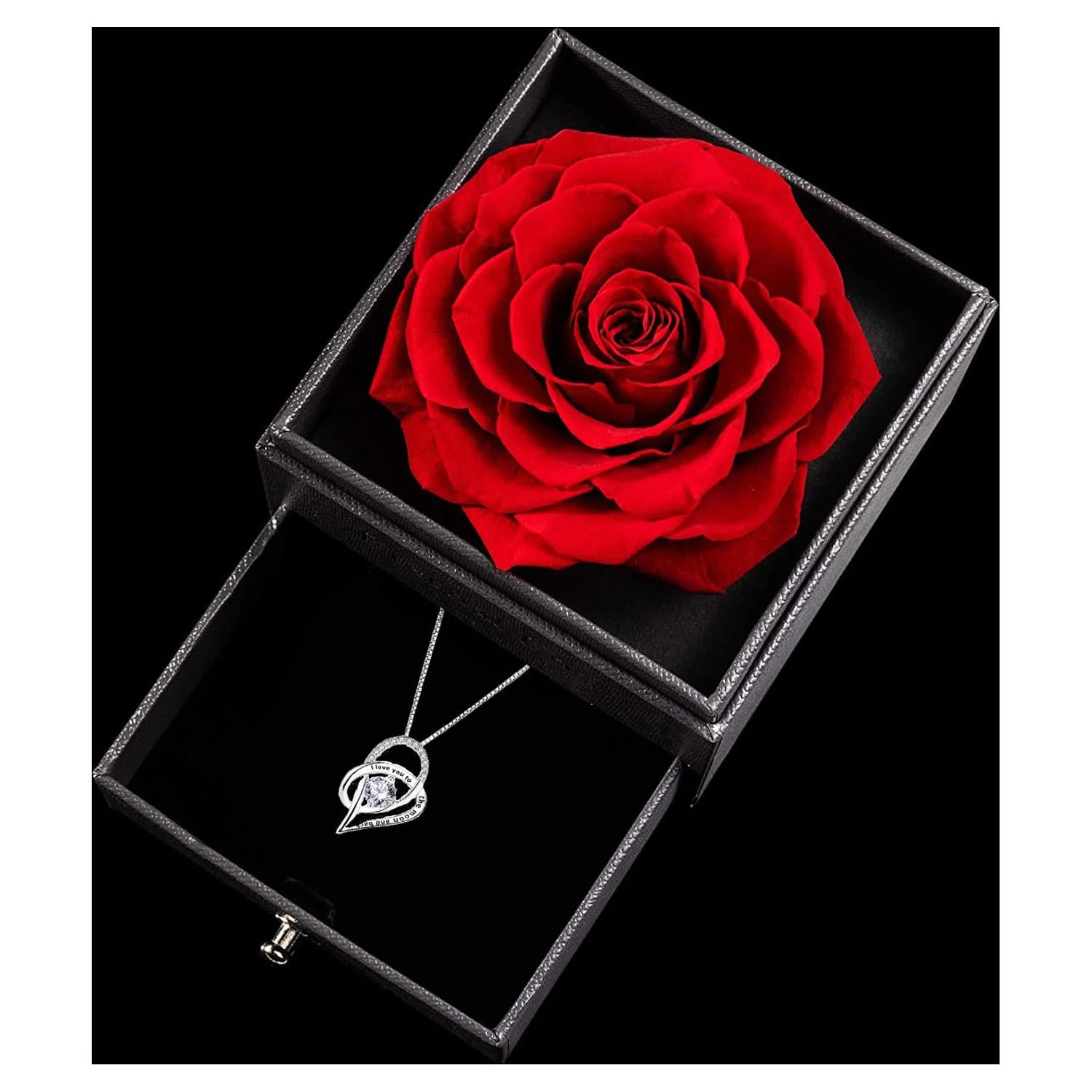 The Aloura Sterling Silver Love Necklace